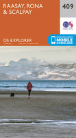 Raasay,  Rona & Scalpay OS Explorer Map 409 (paper)