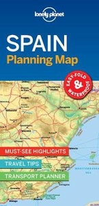 Spain Lonely Planet Planning Map