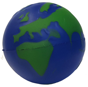 Squeeze the World Globe Stress Ball