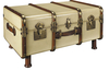 Stateroom Trunk - Cream
