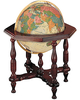 Statesman Antique Globe