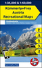 Tannheimer Tal - Fernpass - Unteres Lechtal - Reutte - Plansee K+F Outdoor Map 5