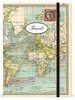 The Century Atlas Map of the World c.1900 Notebook - Large