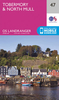 Tobermory & North Mull OS Landranger Map 47 (paper)