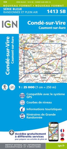 Torigni-sur-Vire - Caumont-l`Evente IGN 1413SB