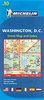 Washington DC Michelin City Map
