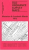 Waterloo Station and Lambeth Marsh 1872
