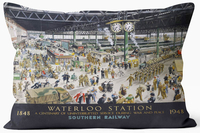 Waterloo Station Cushion