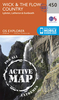 Wick & The Flow Country - Lybster,  Latheron & Dunbeth OS Explorer Active Map 450 (waterproof)
