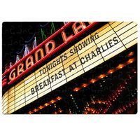 Personalised Cinema Listing Jigsaw Puzzle