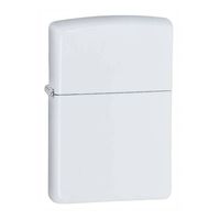 White Matte Lighter