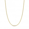 12ct Gold Sterling Silver 925 Polished Mini Twist Allway Necklace