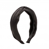 Black Front Knot Headband
