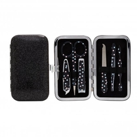 Black Sparkle Manicure Set