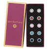 Bliss Silver Plated Crystal Clara Earrings Pack Of 5 - Gift Boxed