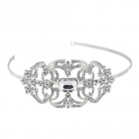 Catherine crystal stone centre headband