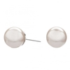 Cream Pearl 12mm Stud Earring