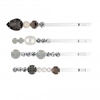 Crystal And Pearl Mixed Slides Pack Of 4