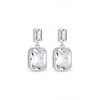 Emerald Cut Drop Earrings