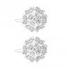 Floral Hair Clips - Pack Of 2