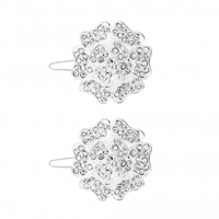 Floral Hair Clips - Pack Of 2