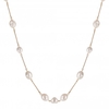 Gold Plated Baroque Stick Rope Necklace