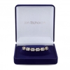 Gold Plated Cubic Zirconia Toggle Bracelet - Gift Boxed