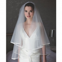 Jessamy Satin Edge Veil