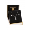 Jon Richard - Boxed Cubic Zirconia Rhodium Plated Set