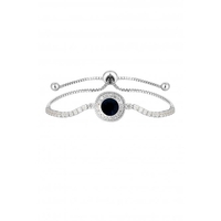 Jon Richard Blue Slinky Cubic Zirconia Toggle Bracelet
