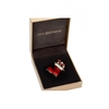 Jon Richard Christmas Boot Brooch - Gift Boxed