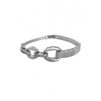 Jon Richard Chunky Rhodium Plated Chain Bracelet