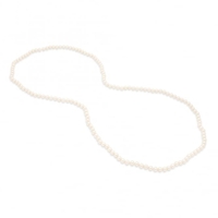 Jon Richard Cream Pearl Rope Necklace