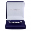 Jon Richard Cubic Zirconia Crystal Baguette Fine Bracelet - Gift Boxed