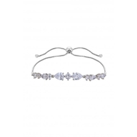 Jon Richard Cubic Zirconia Mixed Stone Bracelet