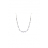 Jon Richard Cubic Zirconia Mixed Stone Necklace