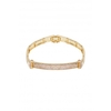 Jon Richard Gold Cubic Zirconia Bar Bracelet
