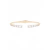 Jon Richard Gold Cubic Zirconia Open Bangle Bracelet