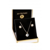 Jon Richard Gold Opal Pendant And Earring Set - Gift Boxed