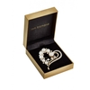 Jon Richard Gold Pearl Heart Brooch - Gift Boxed