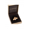 Jon Richard Gold Plate Bee Brooch - Gift Boxed