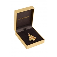 Jon Richard Gold Plate Cubic Zirconia - Gift Boxed