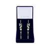 Jon Richard Gold Plated Cubic Zirconia And Emerald Mixed Stone Earrings - Gift Boxed