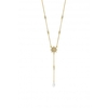 Jon Richard Radiance Collection Gold Plated Crystal Cut Fine Celestial Drop Necklace