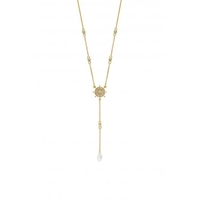 Jon Richard Radiance Collection Gold Plated Crystal Cut Fine Celestial Drop Necklace