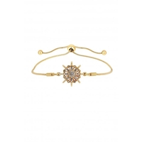 Jon Richard Radiance Collection Gold Plated Crystal Cut Fine Celestial Toggle Bracelet