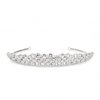 Jon Richard Radiance Collection Silver Plated Crystal Tiara