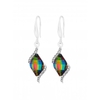 Jon Richard Radiance Collection Silver Plated Lemon Fancy Stone Drop Earrings