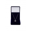 Jon Richard Rhodium Baguette Stone Cubic Zirconia Necklace