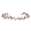 Jon Richard Rose Gold Plated And Pearl Hair Vine